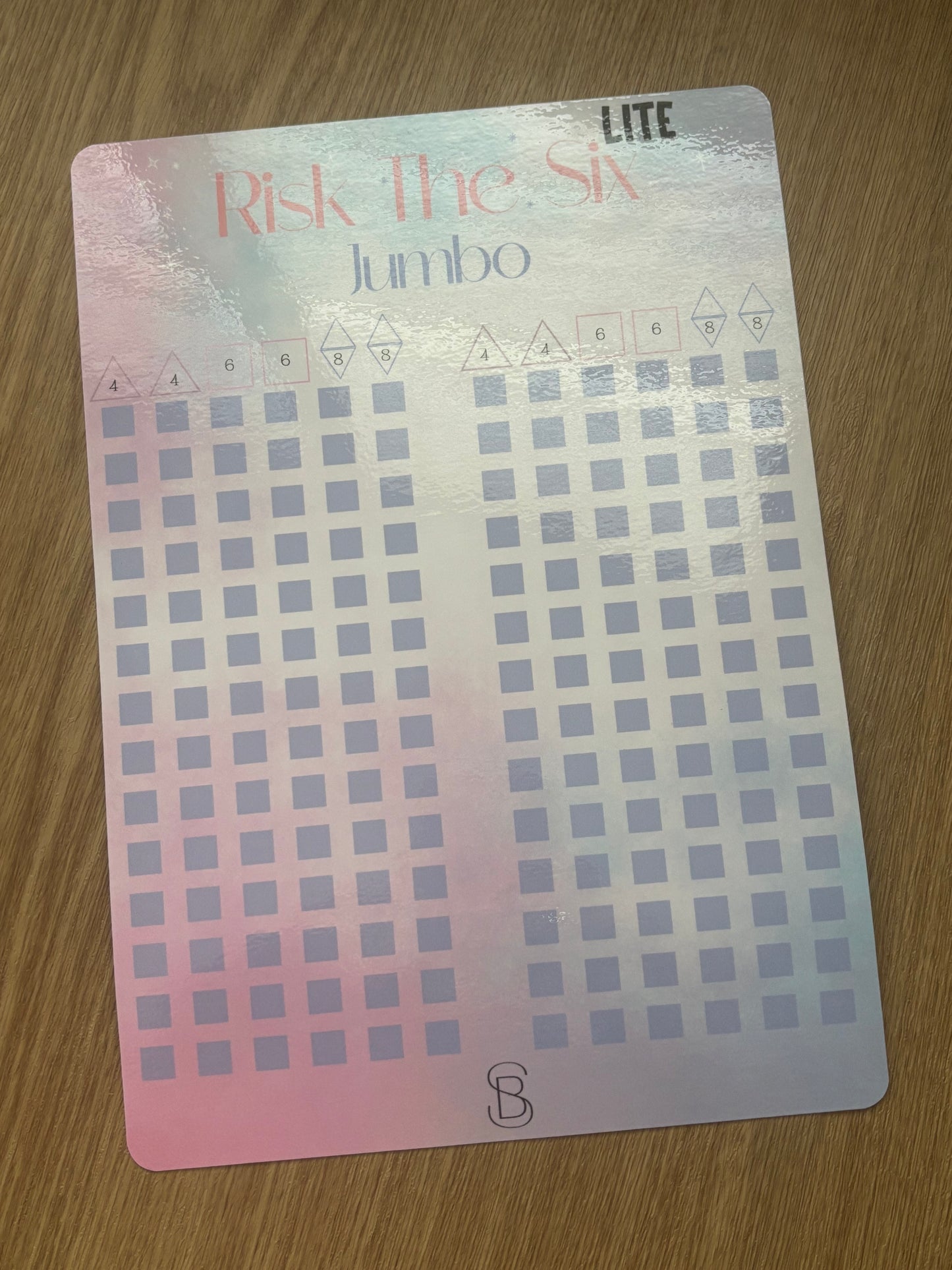 Risk The Six Lite Jumbo Savings Challenge