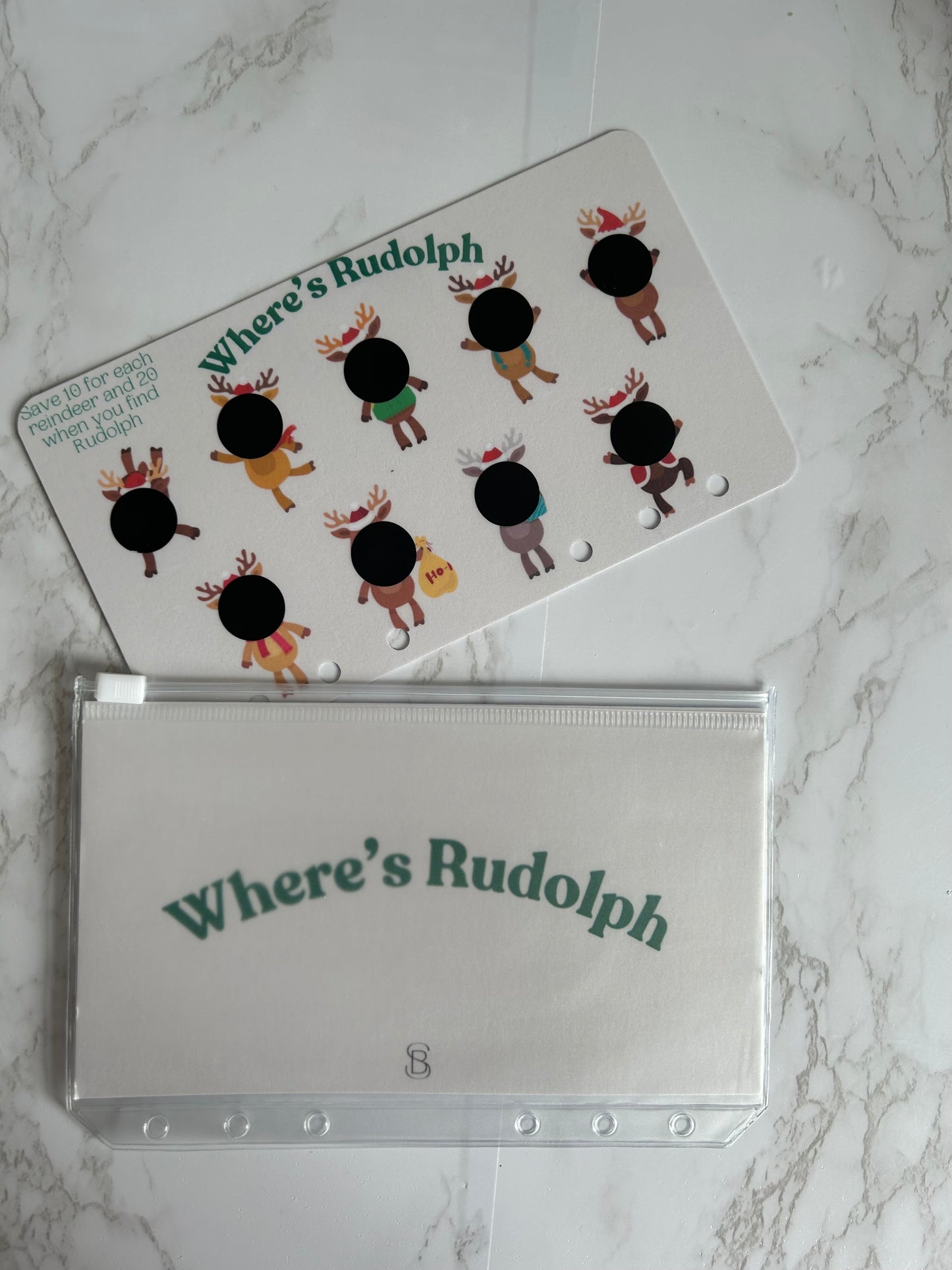 Where's Rudolph? Scratch Off Challenge