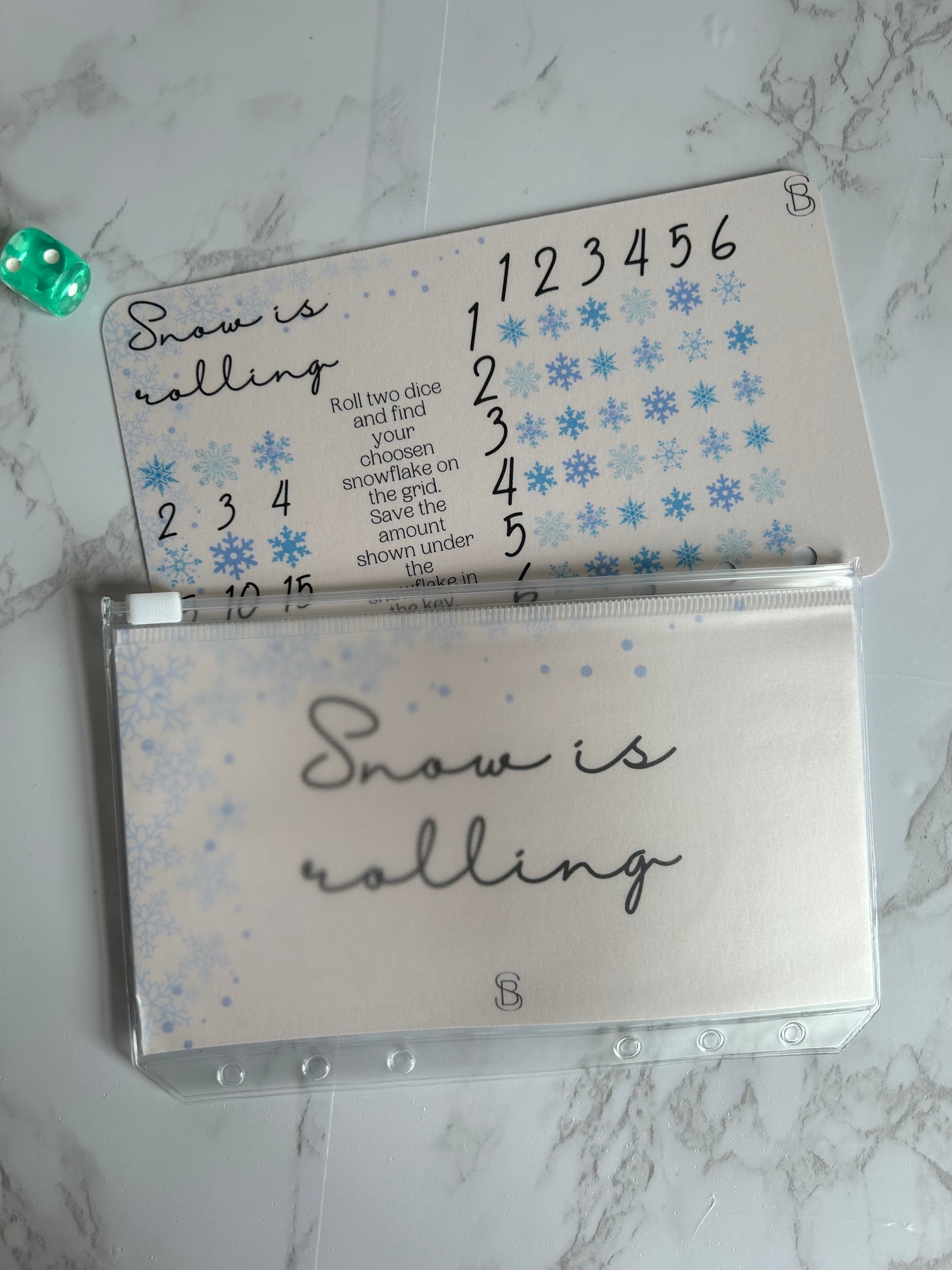 Snow Is Rolling Savings Challenge