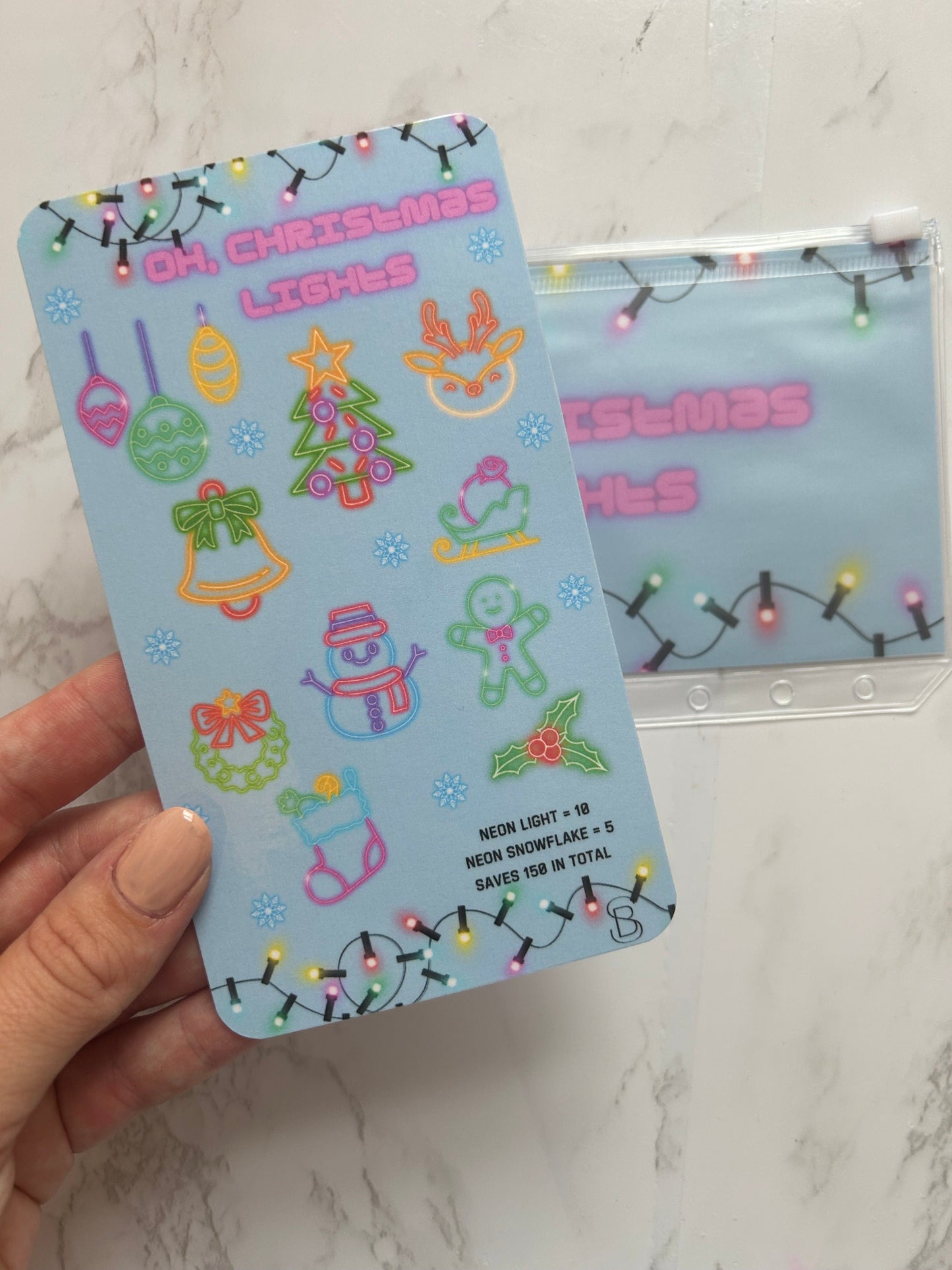 Oh, Christmas Lights Savings Tracker