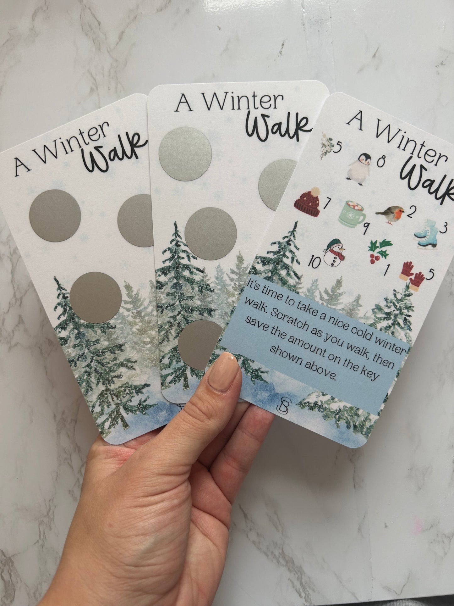 Seasonal Scratch Off Challenge