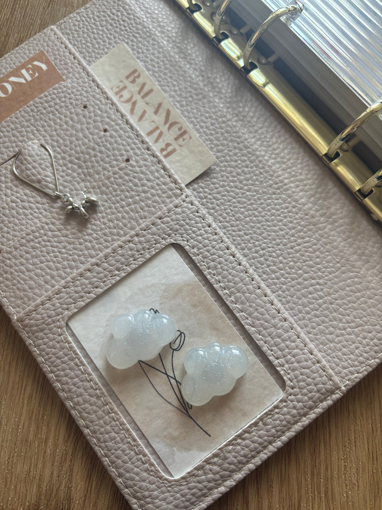 Above The Clouds Binder Magnet