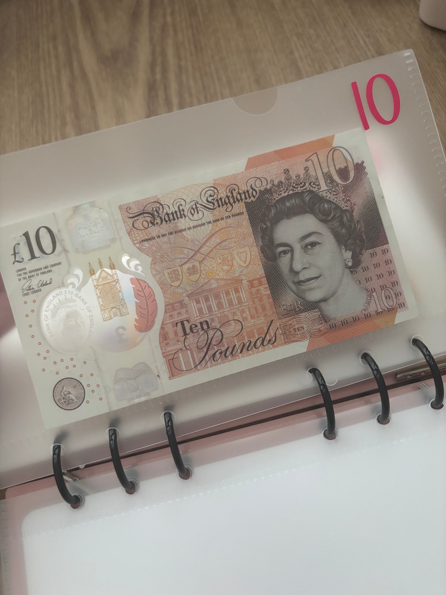 Bee Free Savings Challenge Binder A6