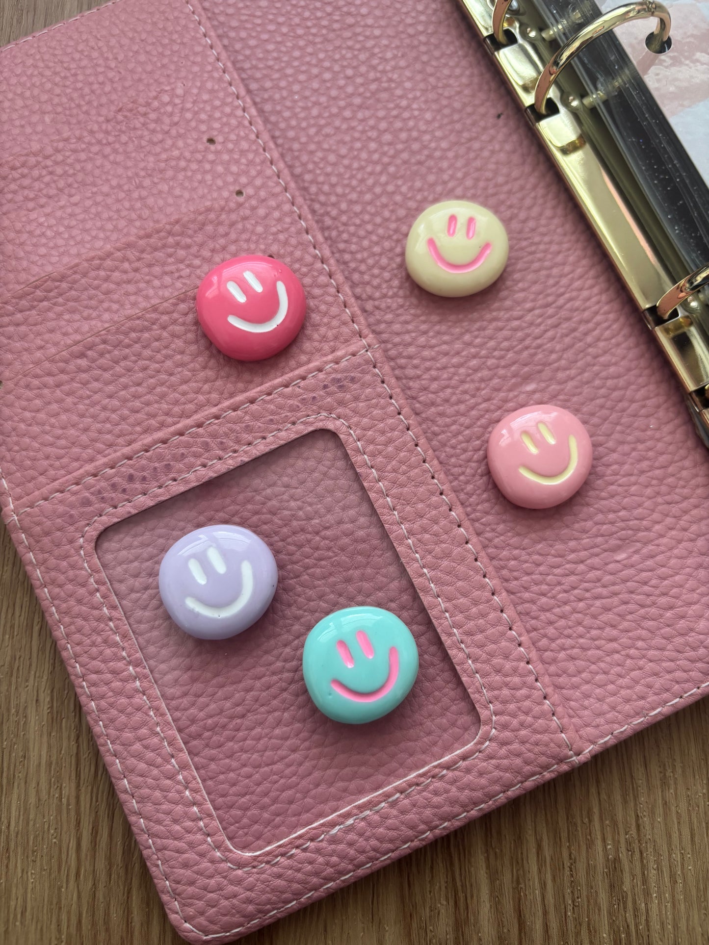 Smiley Vibes Binder Magnet