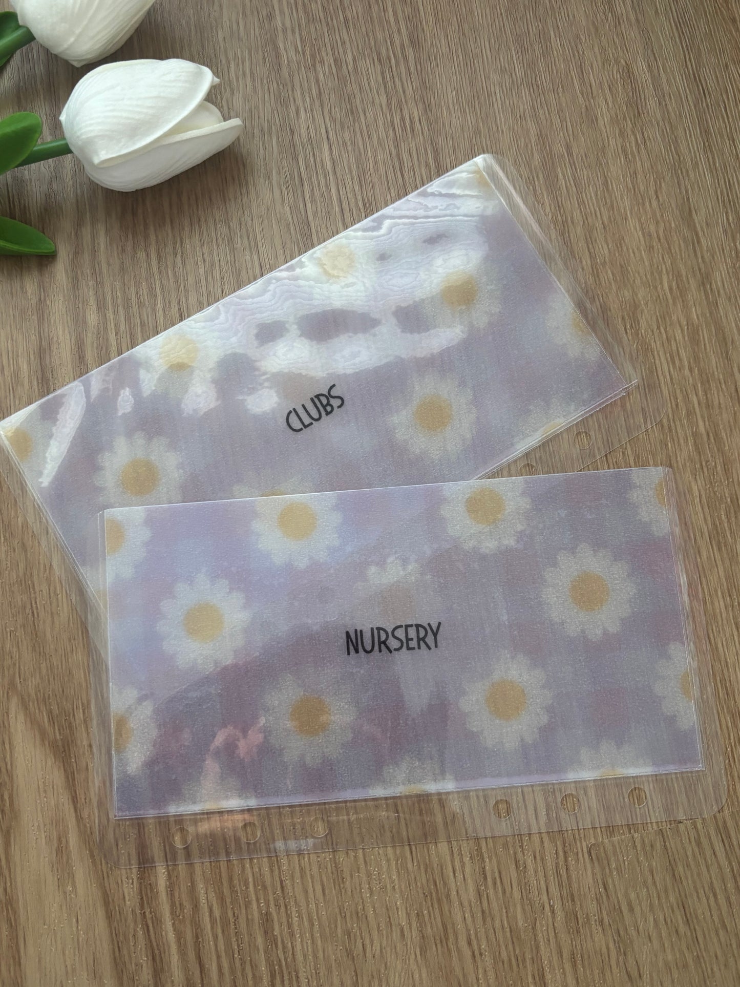 Lavender Picnic Laminated Envelopes