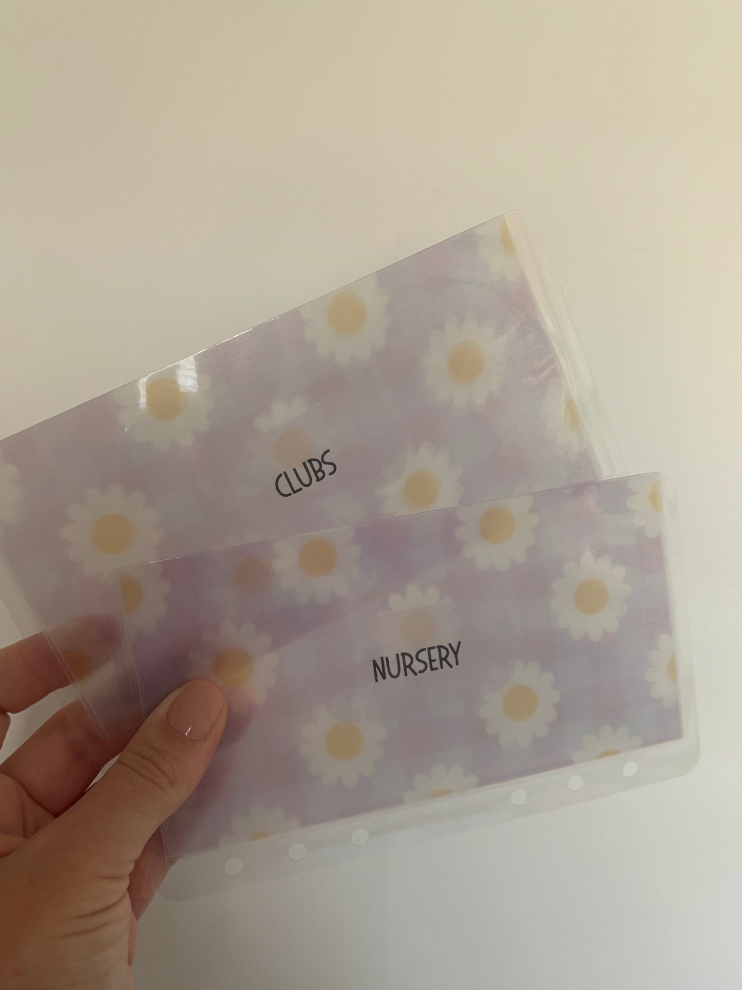 Lavender Picnic Laminated Envelopes