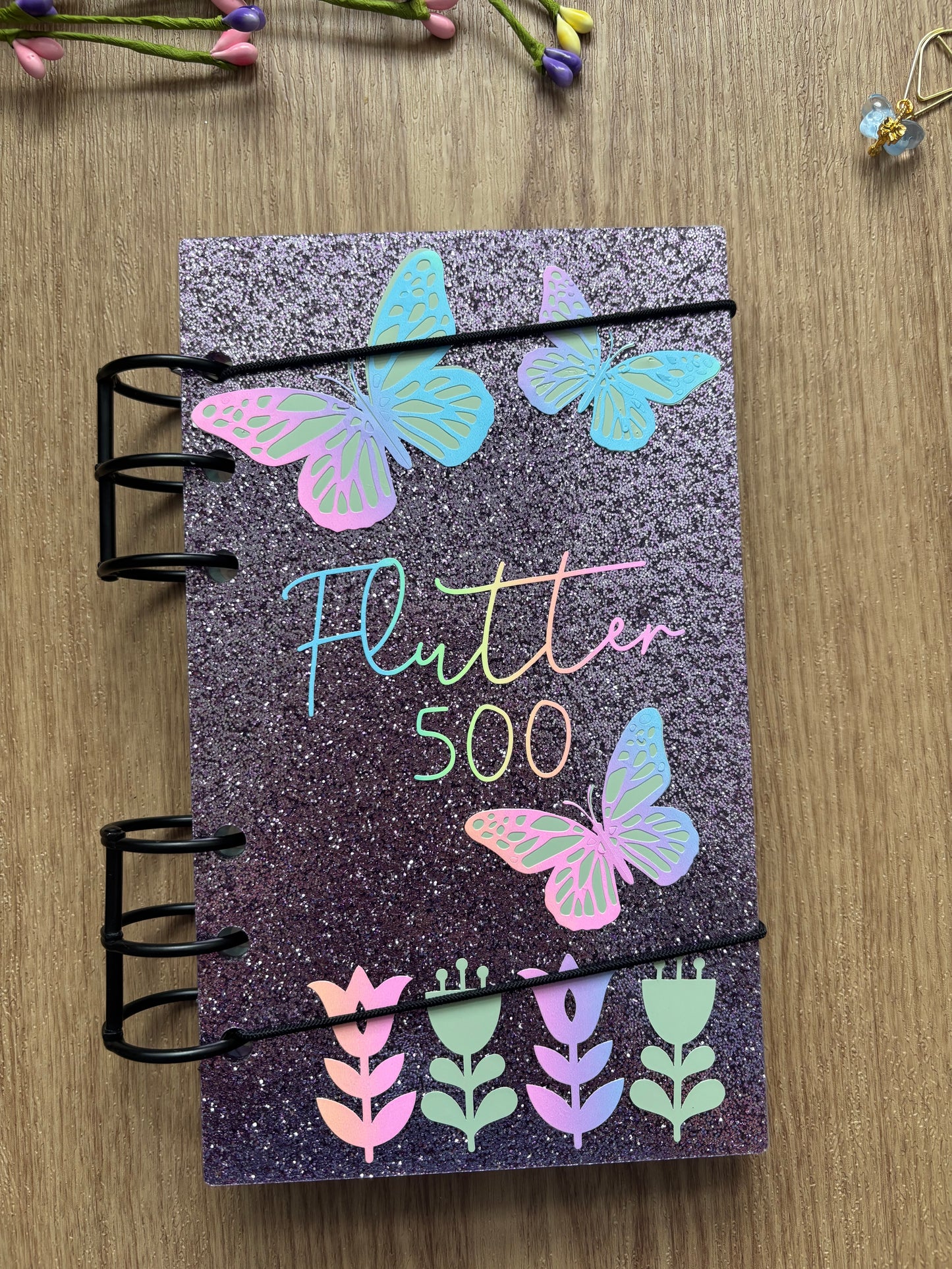 Flutter 500 Savings Challenge Binder A6