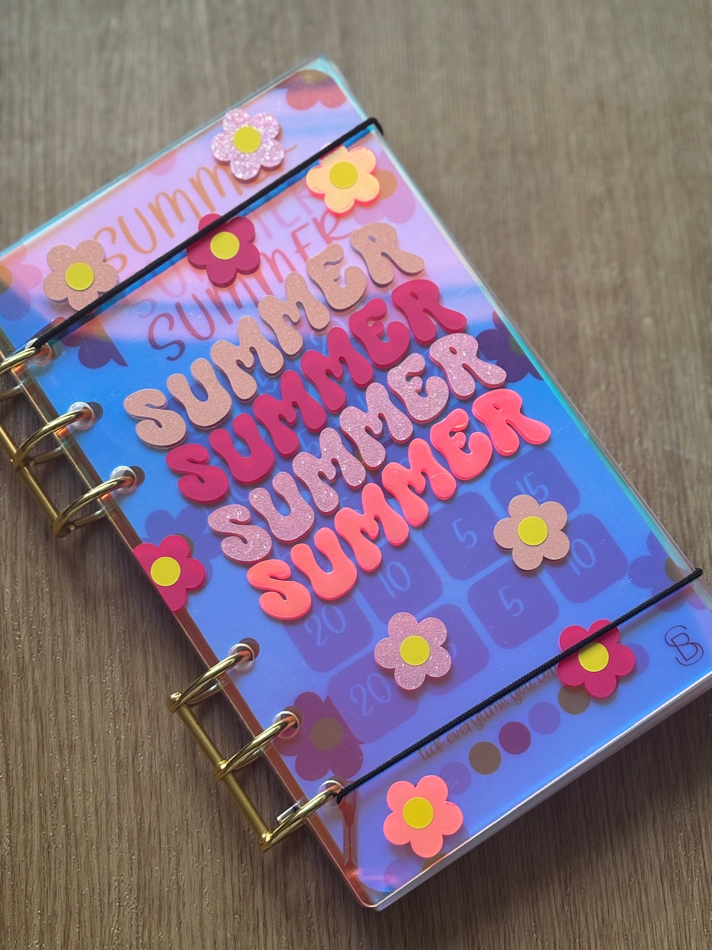 Summer 250 Savings Challenge Binder A6