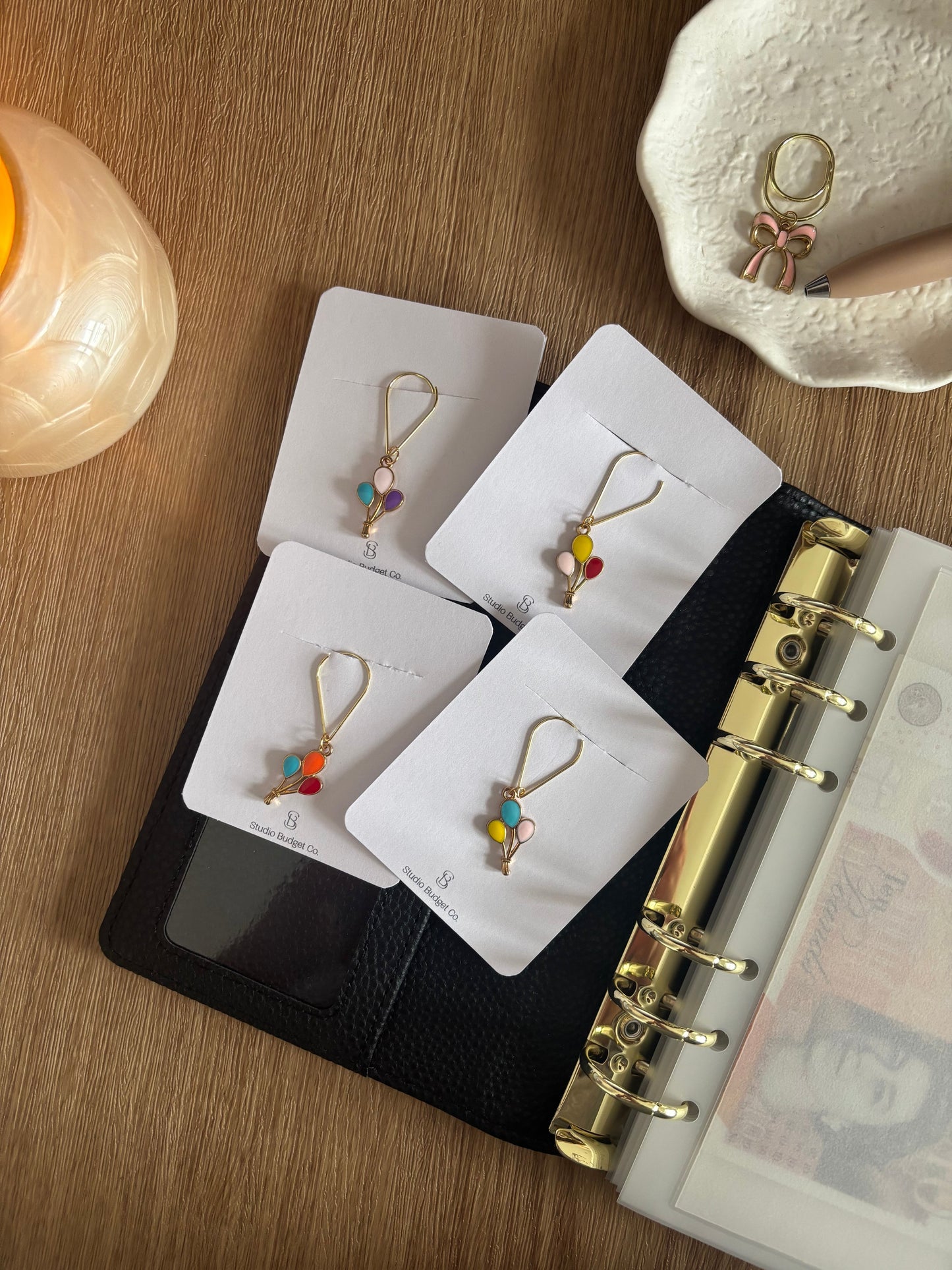 Up And Away To Celebrate Binder Charm