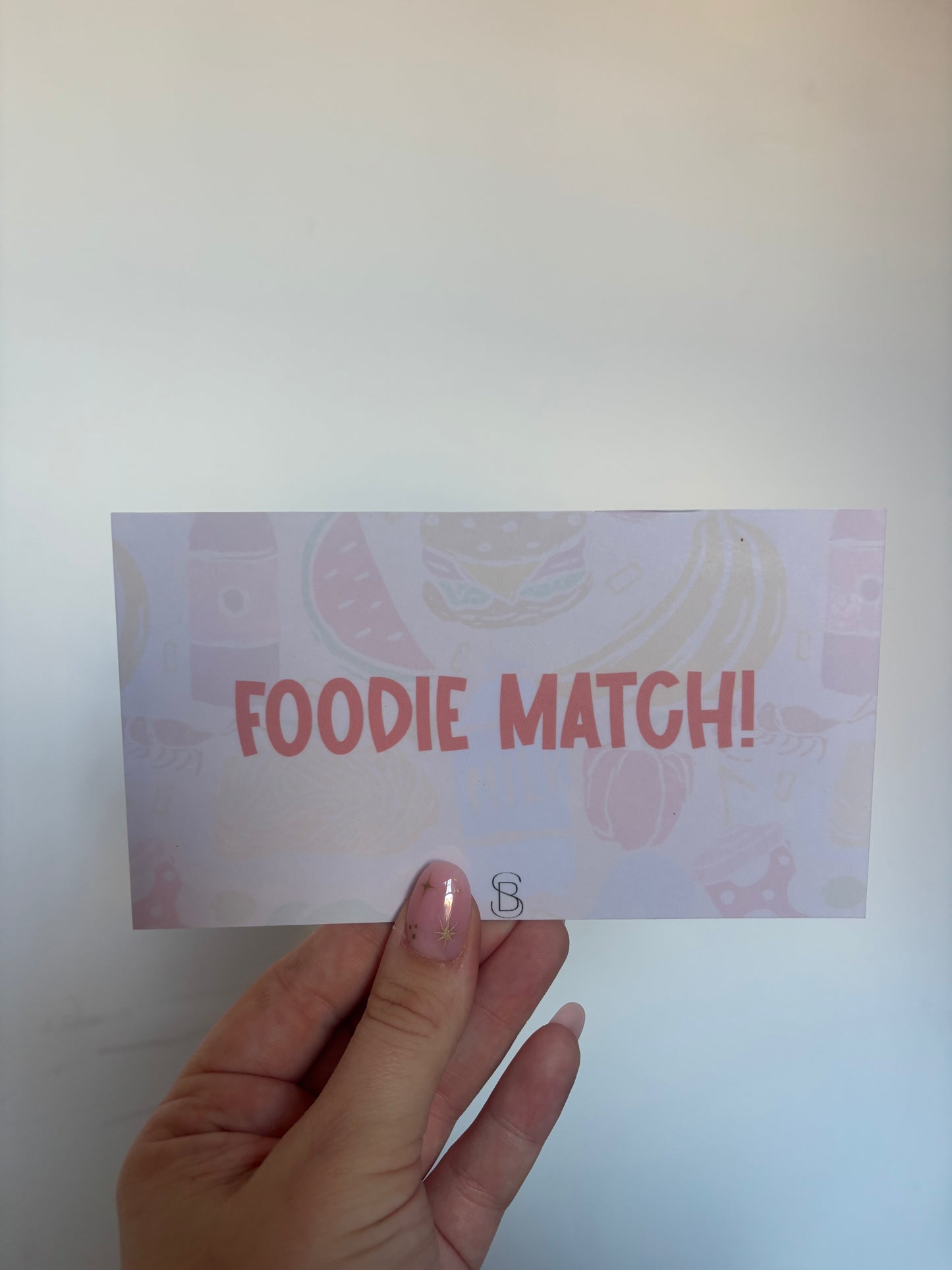 Foodie Match Sticker Challenge