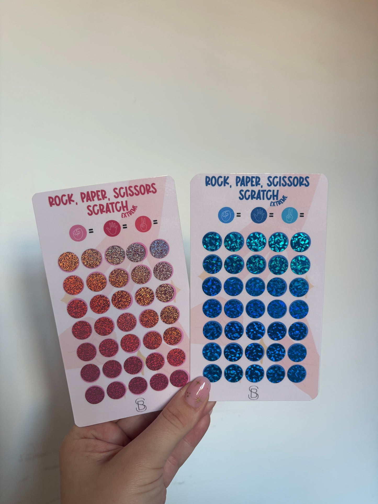 Rock, Paper, Scissors Scratch Challenge Extreme