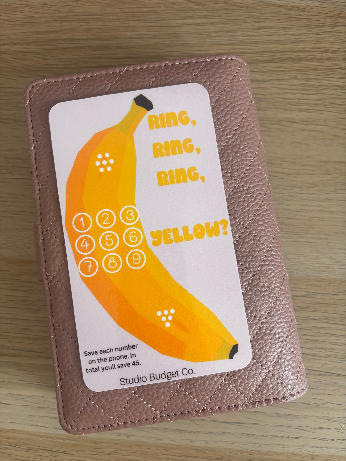 Ring Ring Ring Yellow!