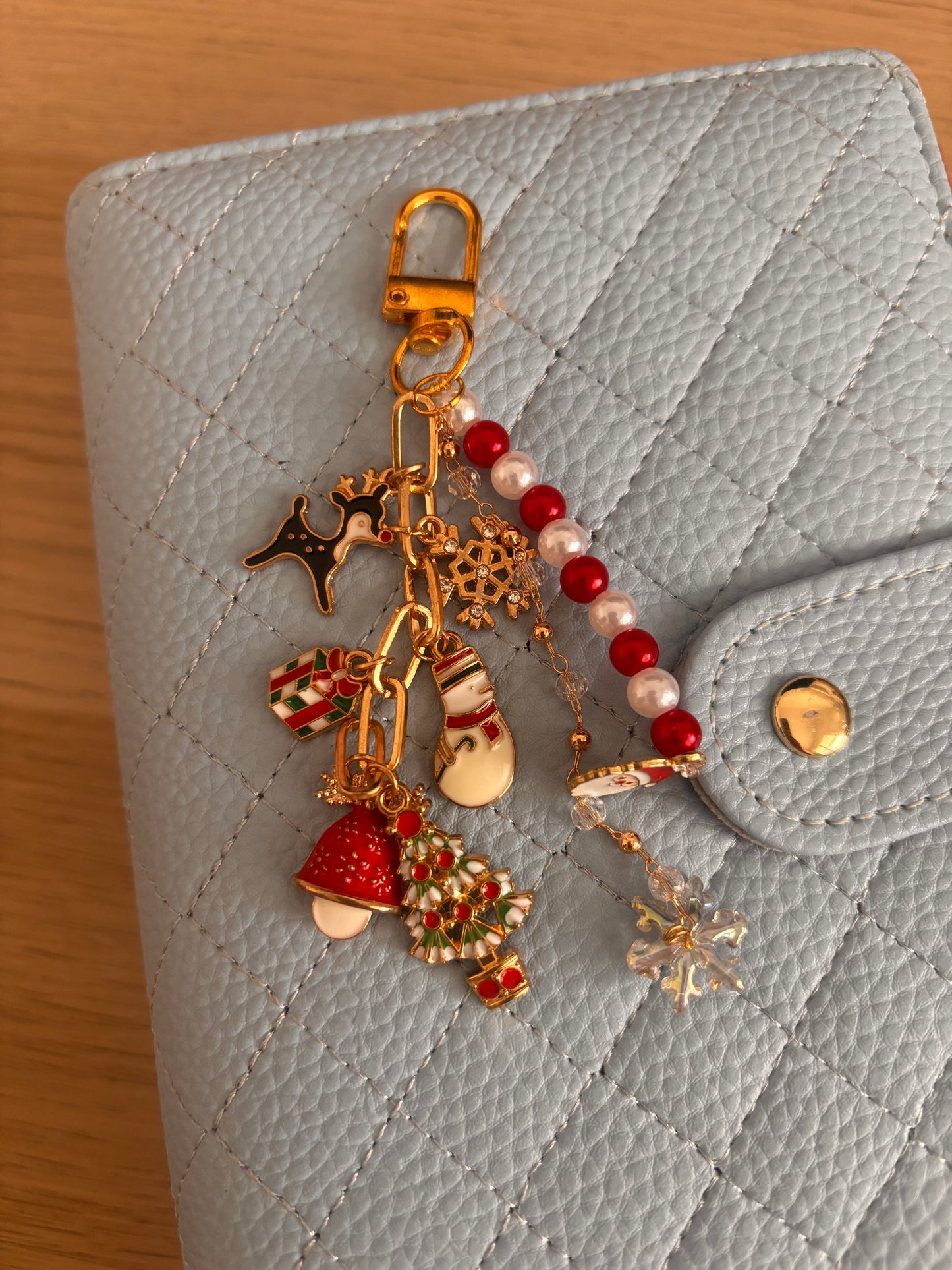 Christmas Binder Keyring