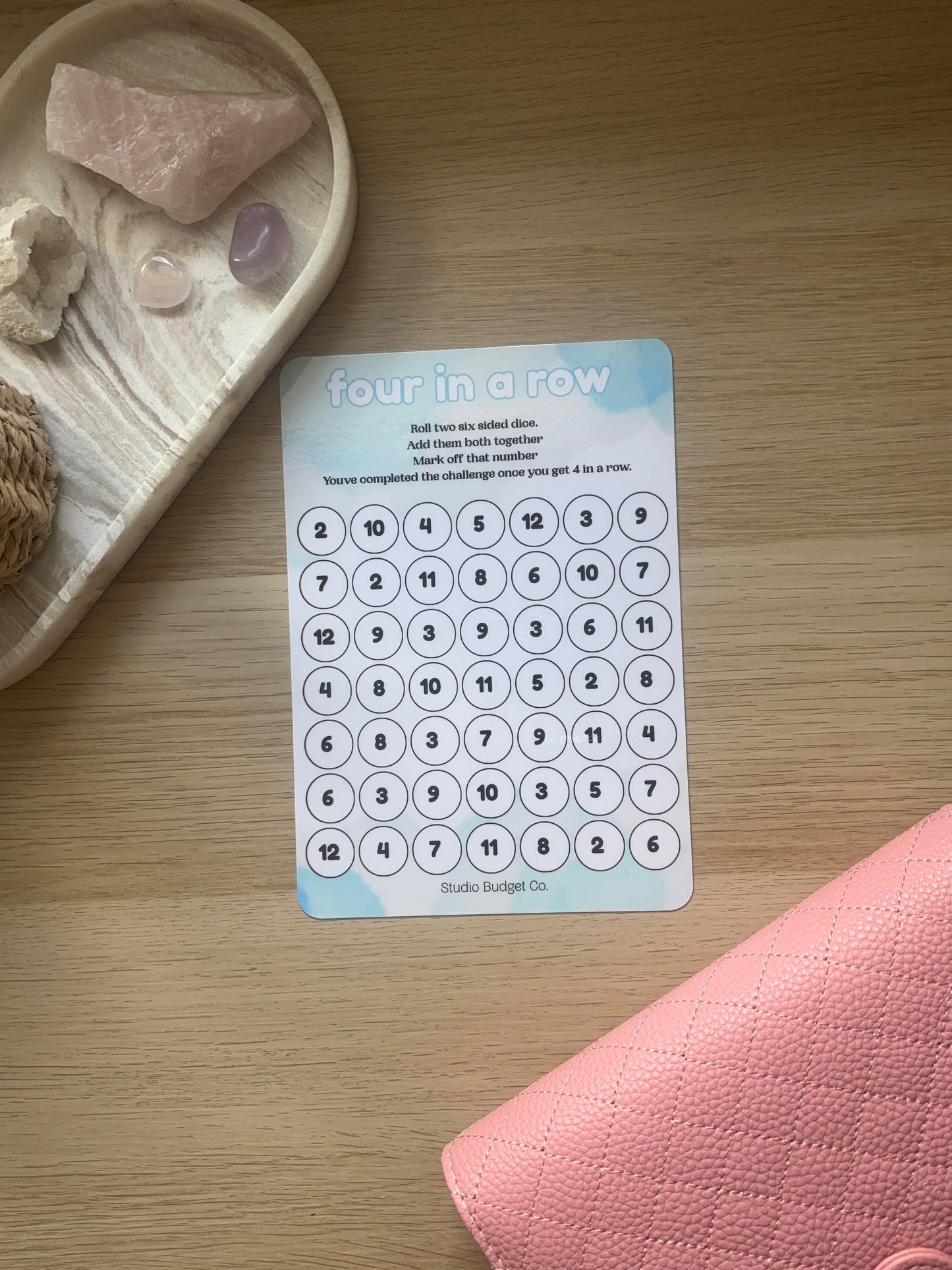 Four In A Row Savings Challenge