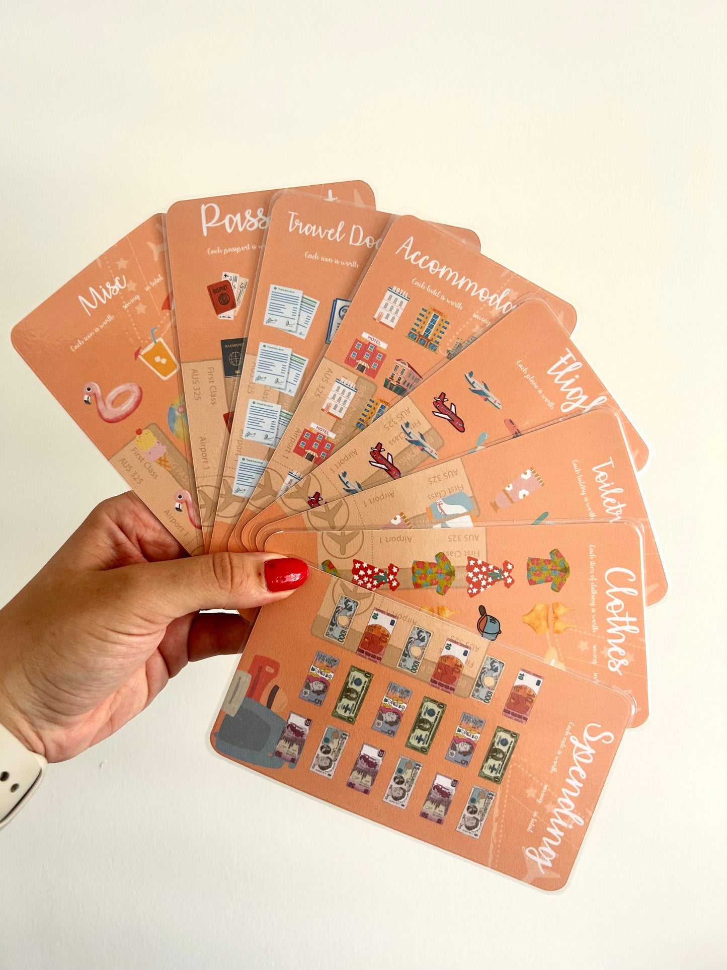 Travel Savings Challenges | Cash Stuffing