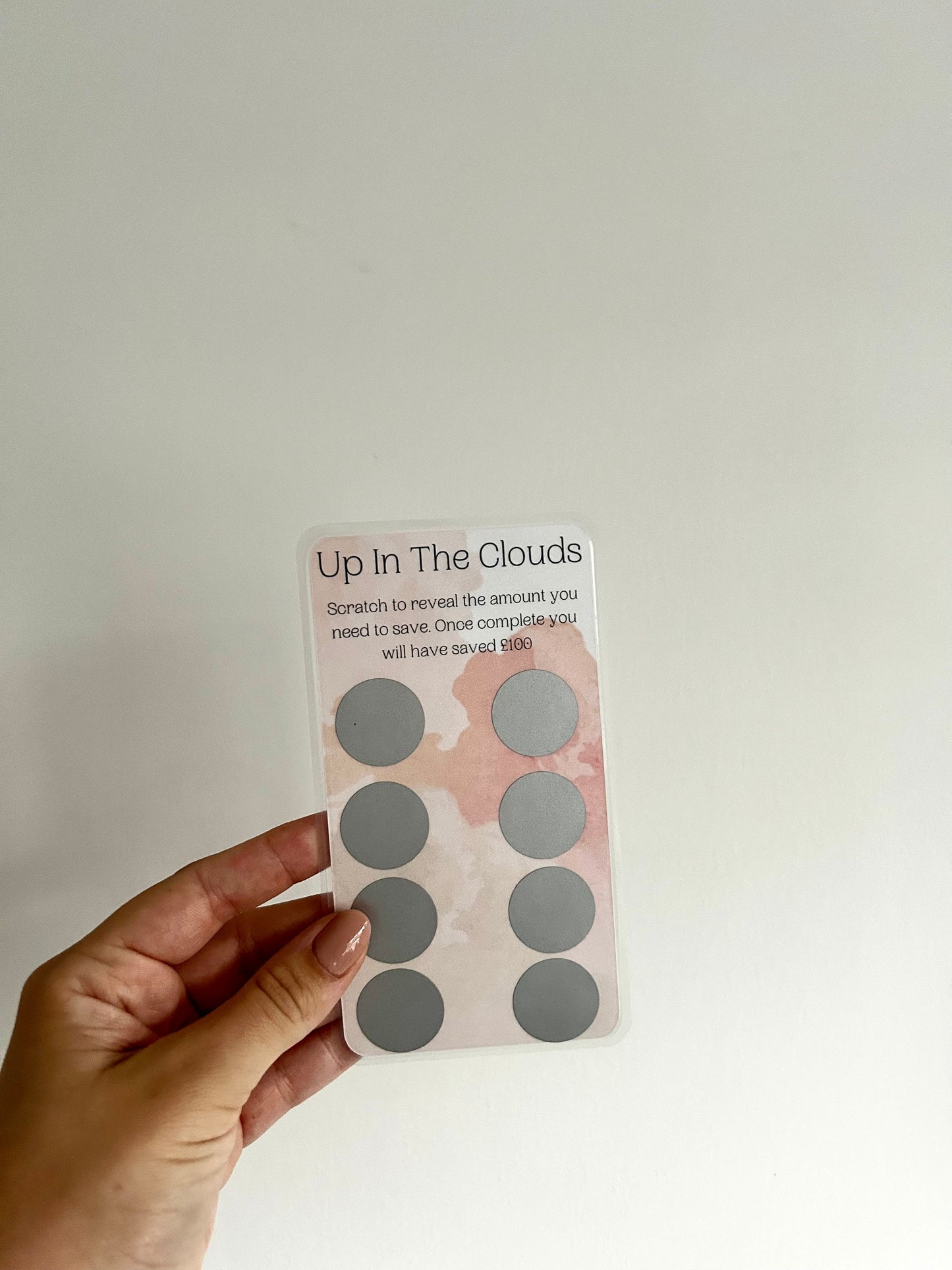Up In The Clouds Scratch Off Savings Challeneg| Cash Stuffing