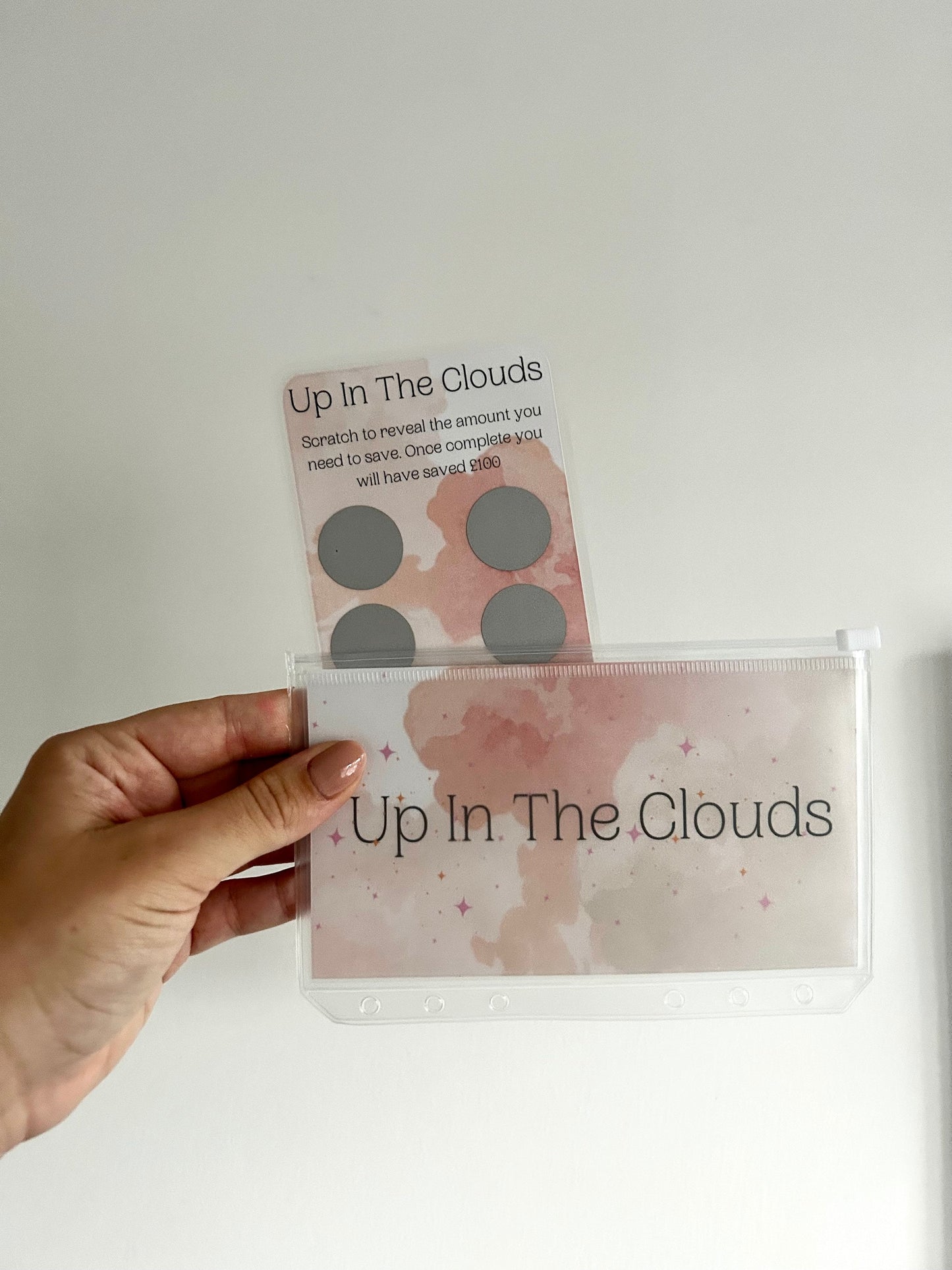 Up In The Clouds Scratch Off Savings Challeneg| Cash Stuffing