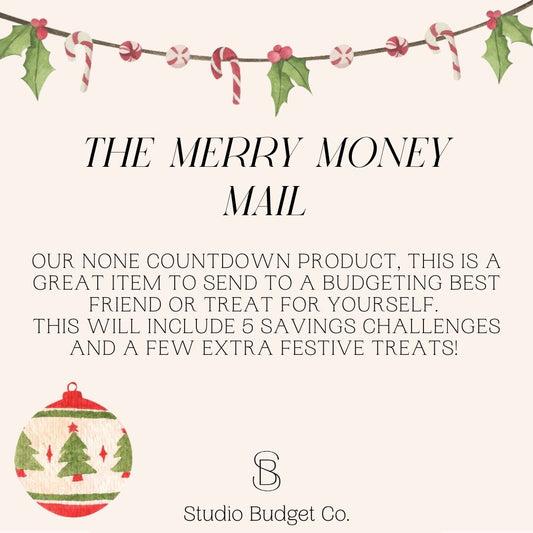 The Merry Money Mail Box Christmas Gift Box