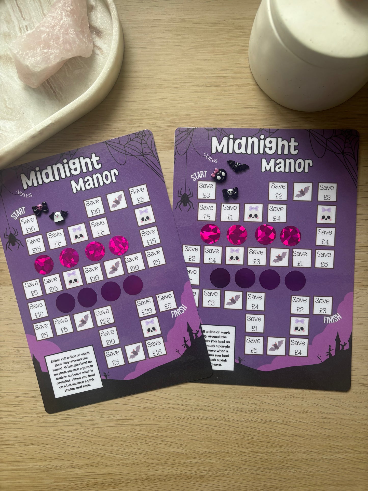 Midnight Manor Savings Challenge