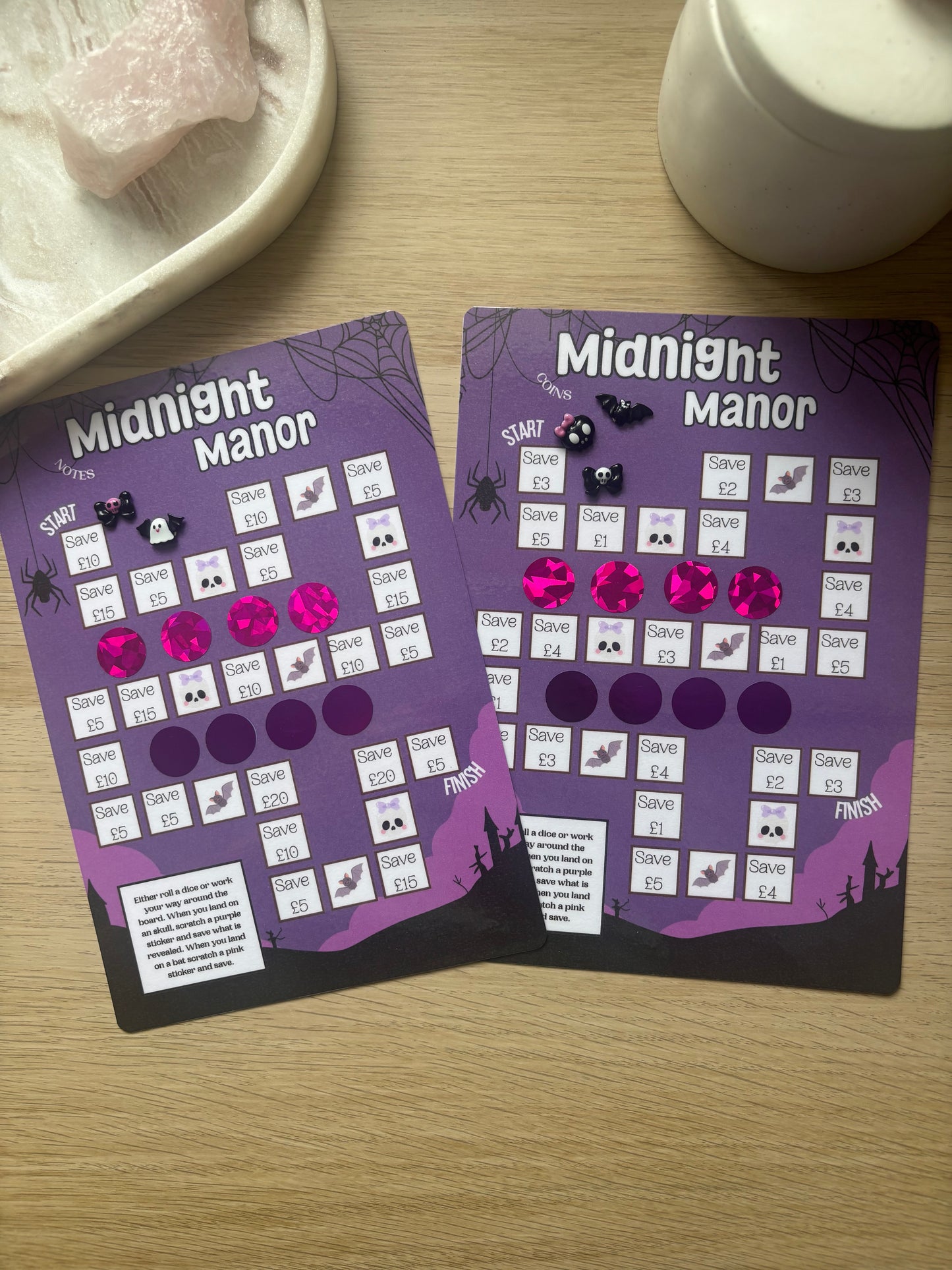Midnight Manor Savings Challenge