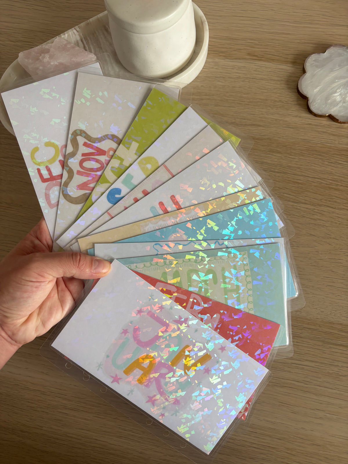 Monthly Challenge Envelopes