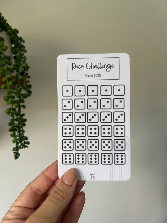 Dice Roll Savings Challenge