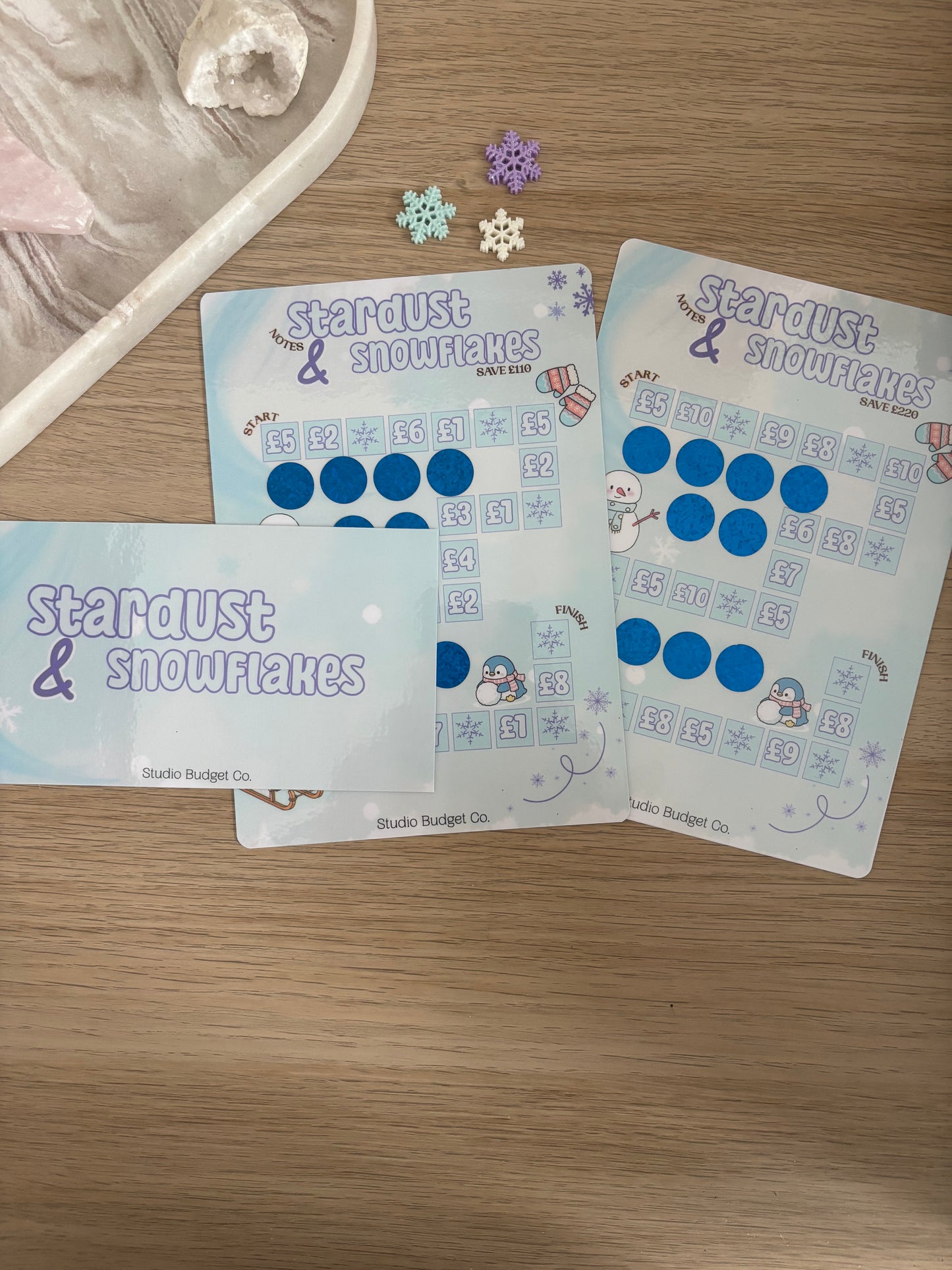 Stardust & Snowflake Savings Challenge