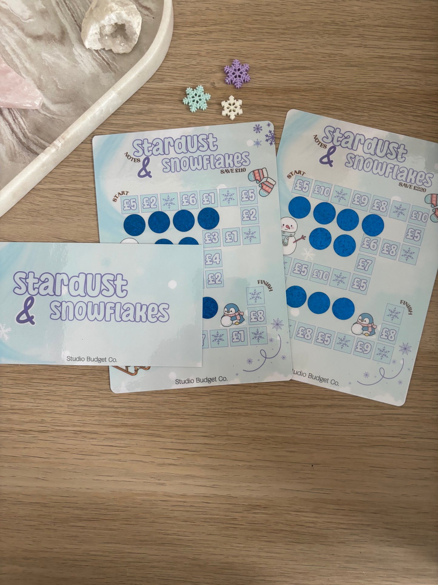 Stardust & Snowflake Savings Challenge