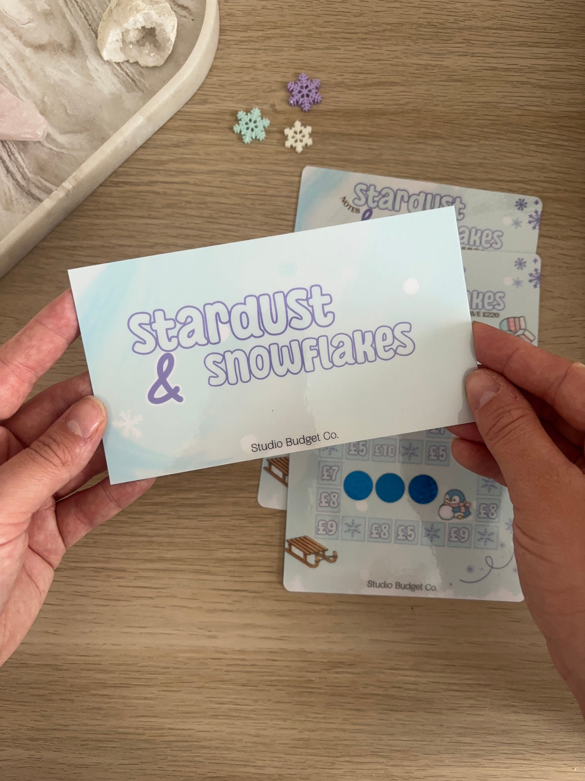Stardust & Snowflake Savings Challenge