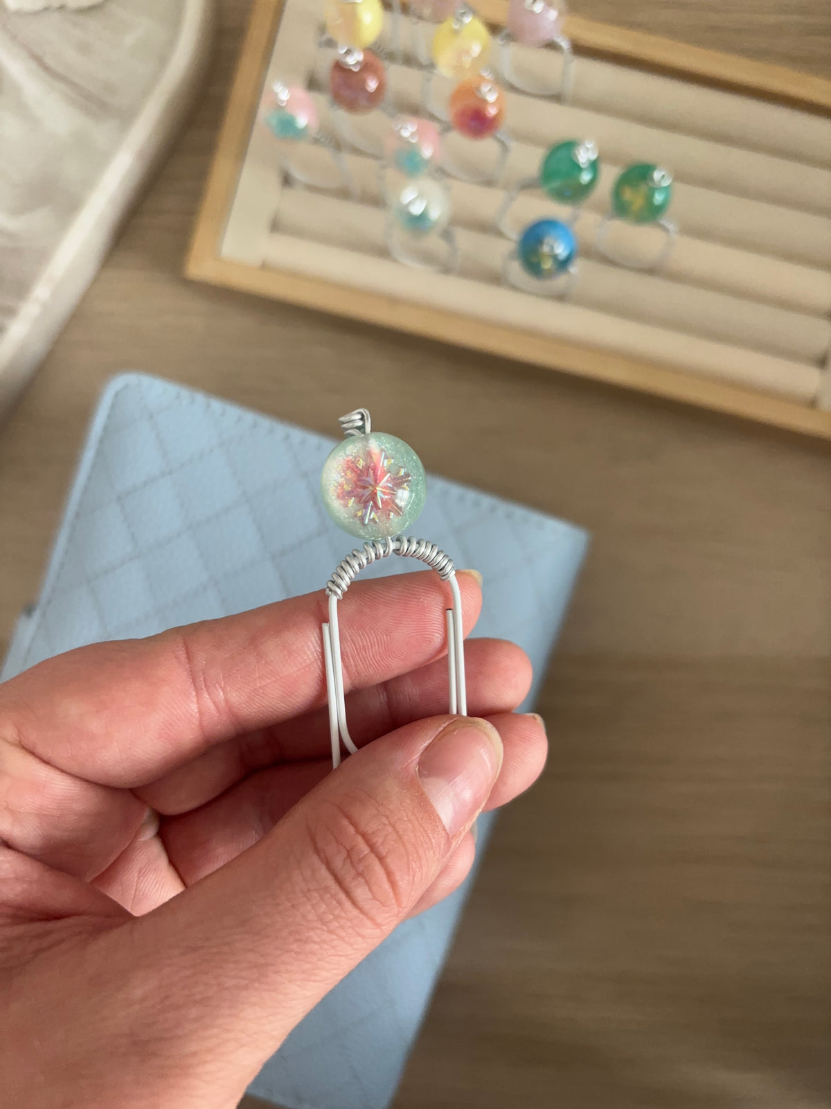 Lumi Snowflake Paper Clip