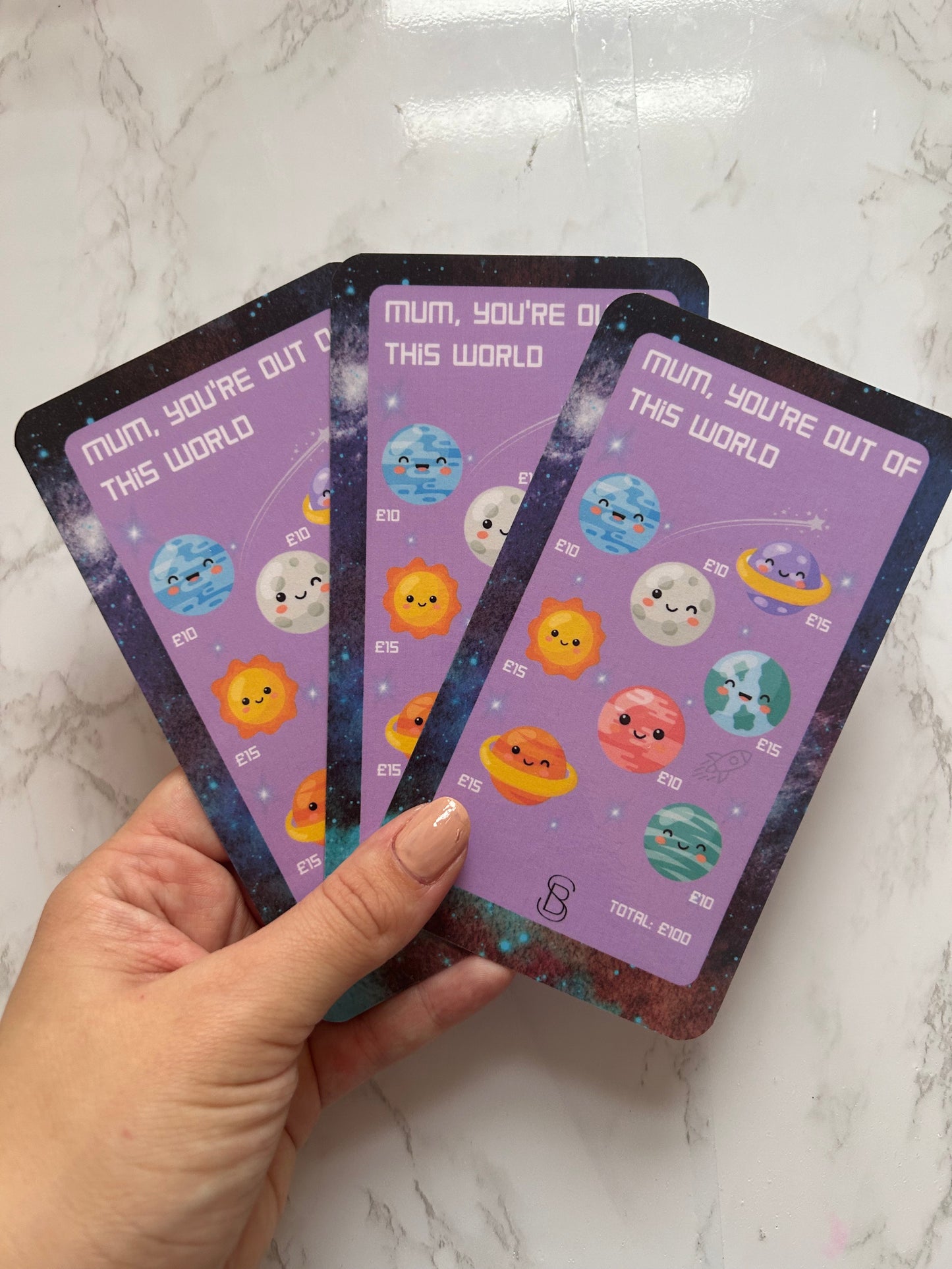 Mum, You're Out Of This World Savings Tracker