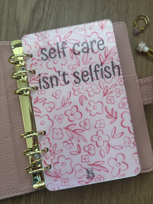 Selfcare Isnt Selfish // Bloom Dashboard