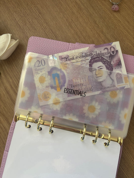 Lavender Picnic Laminated Envelopes