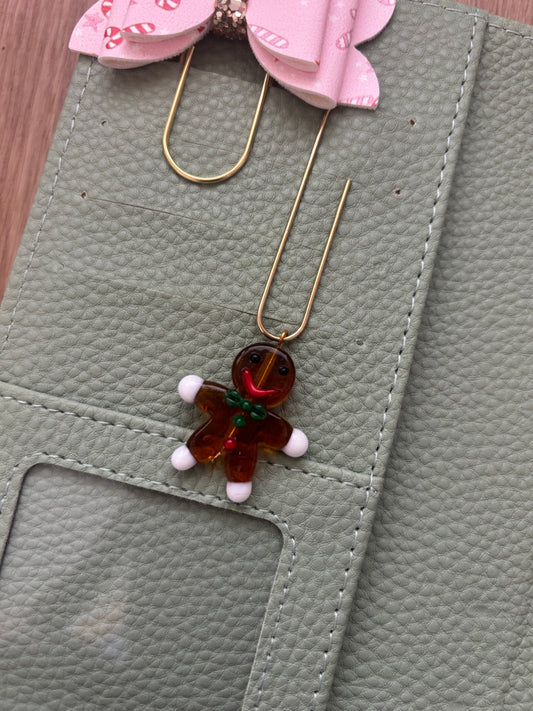 Gingerbread Joy Binder Charm