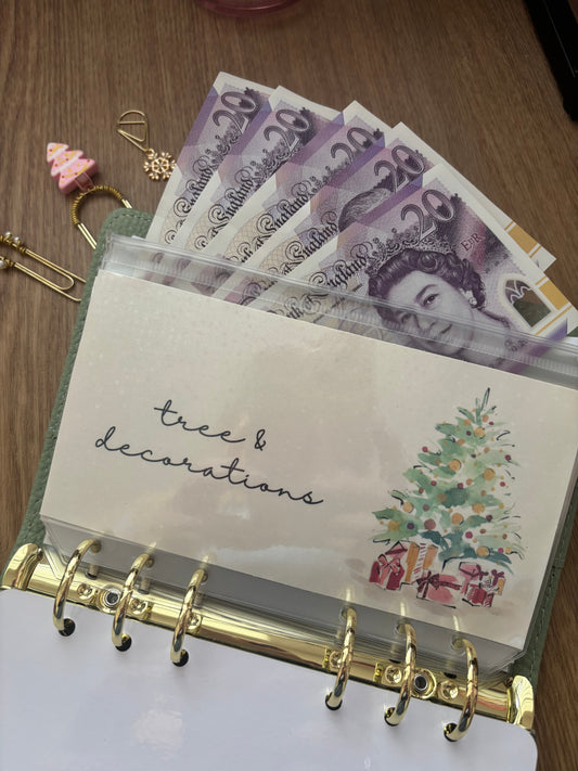 Sparkle Christmas Envelopes