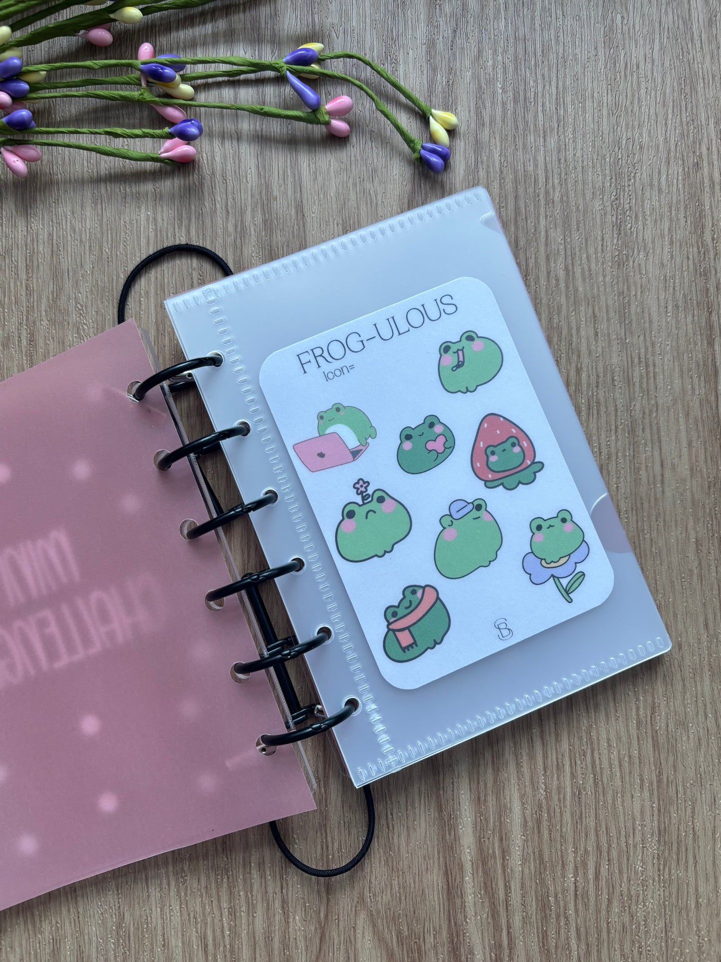 Mini Challenge Acrylic Binder A7