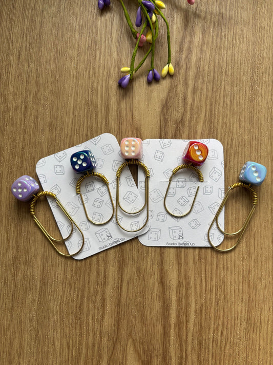 Dice Dice Baby Binder Charm