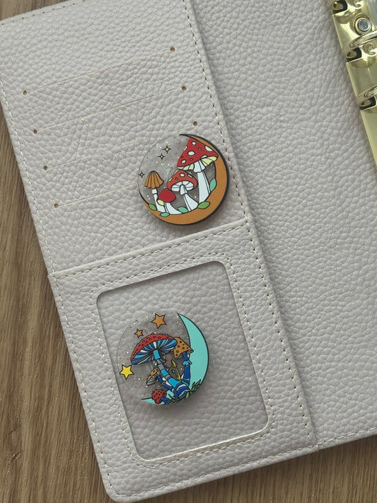 Psychodelic Mushroom Binder Magnets