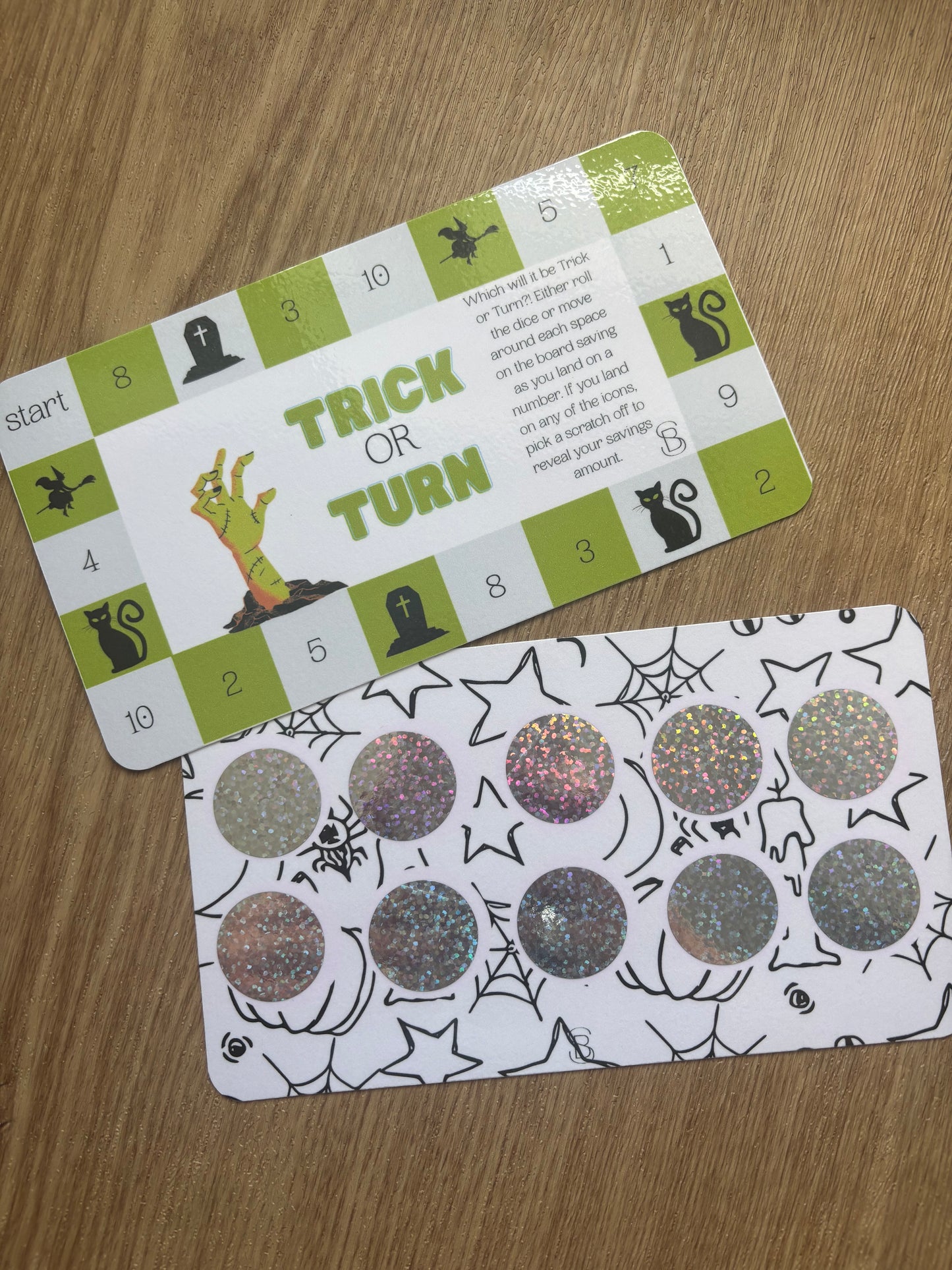 Trick or Turn Halloween Savings Challenge