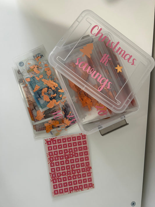 Customisable Savings Challenge Box