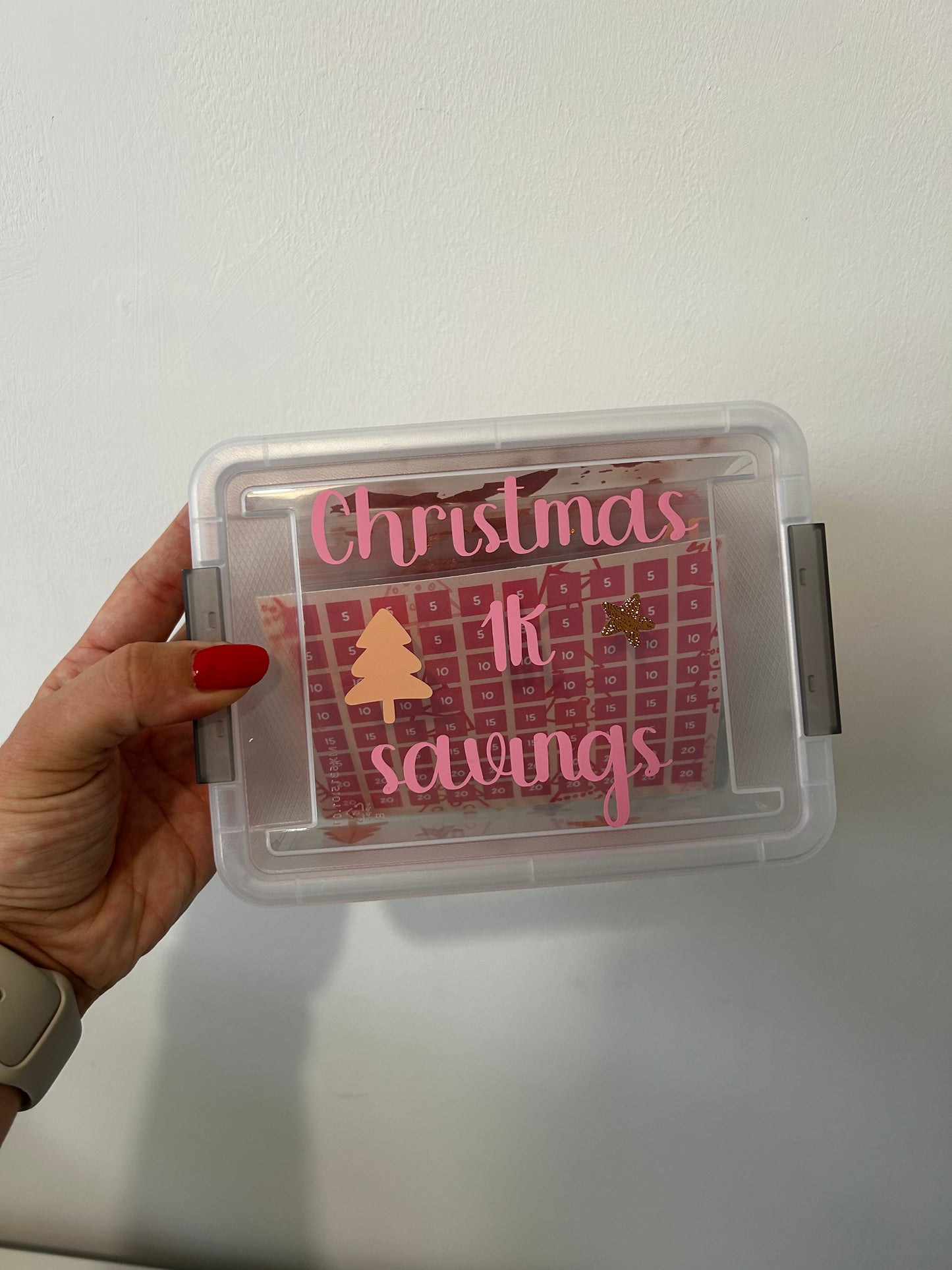 Customisable Savings Challenge Box