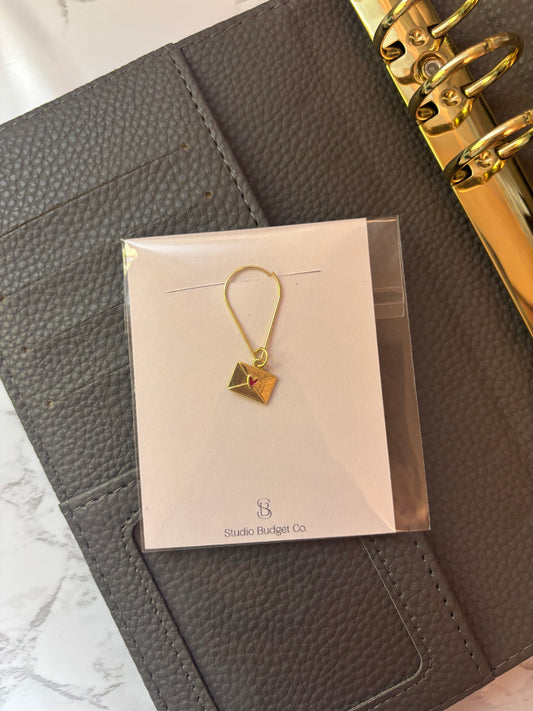 Love Letter Binder Charm