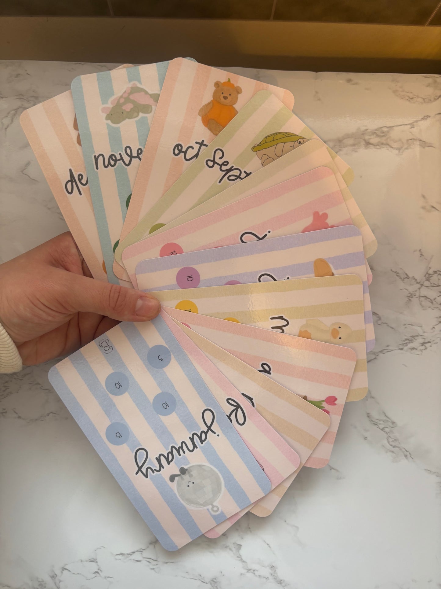 Jelly Bear Annual Saving Challenge