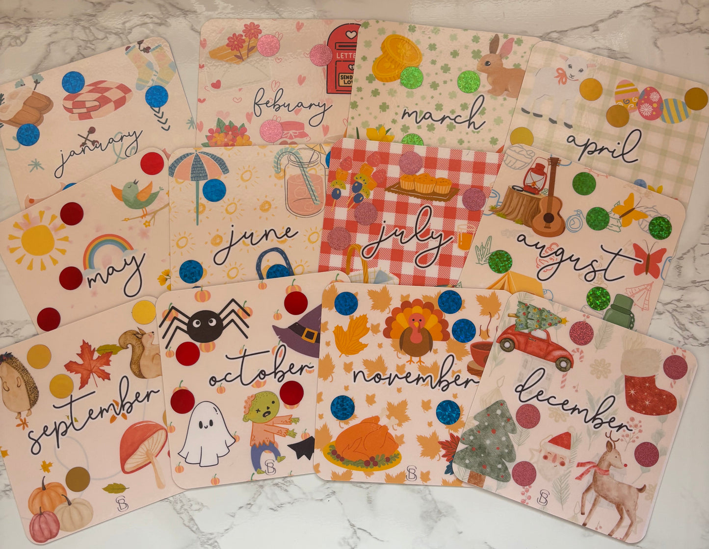 Mini Annual Scratch Off Challenges