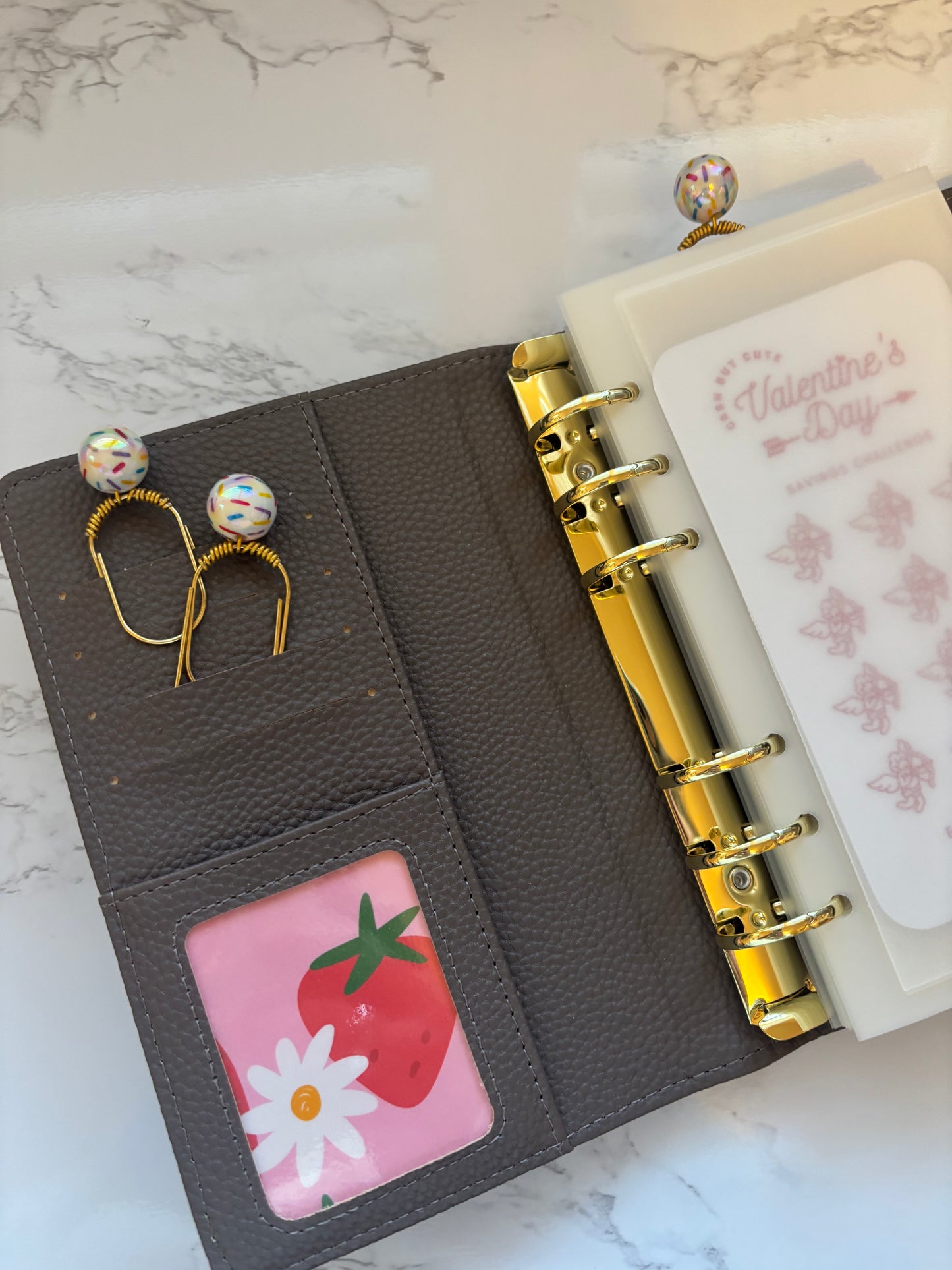 Confetti Bliss Binder Charm