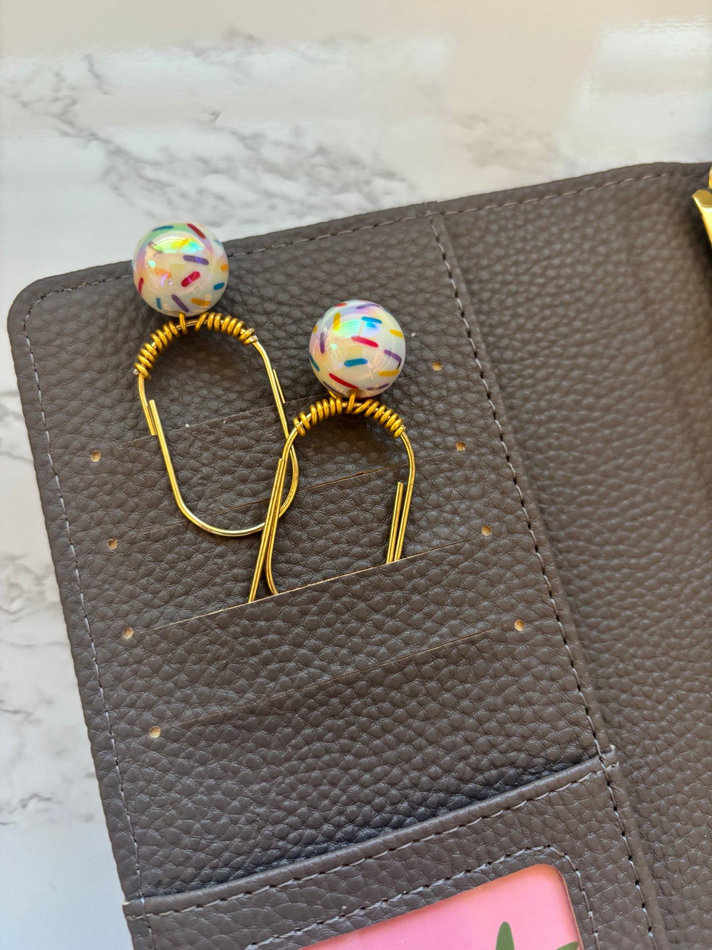 Confetti Bliss Binder Charm