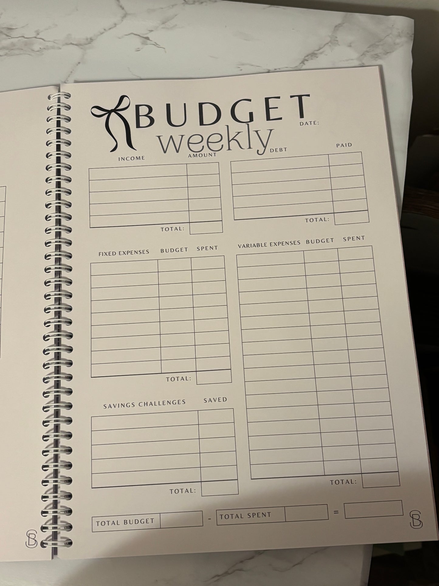 Bow Budget Planner