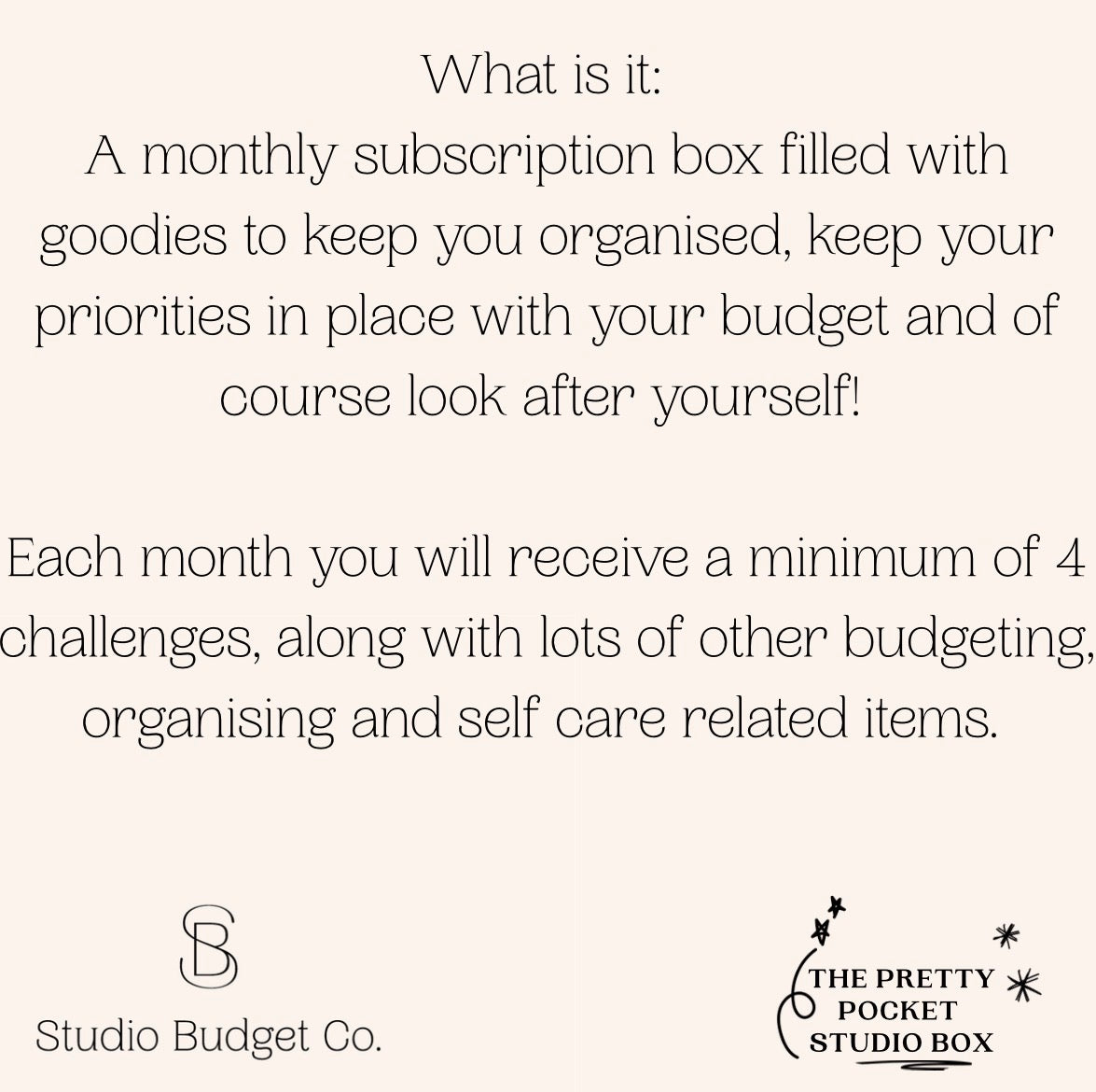 The Pretty Pocket Studio Box Subscription