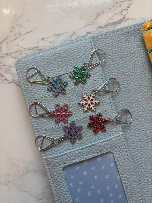 Snowflake Falls Binder Charm