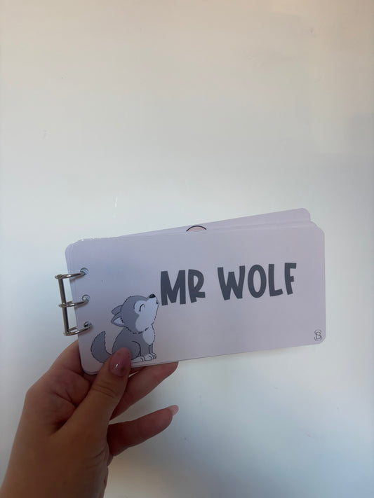 Mr Wolf Challenge Booklet